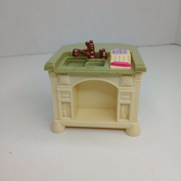 Fisher Price Loving Family Kitchen Island With Sink Dollhouse Accessory - Picture 2 of 6